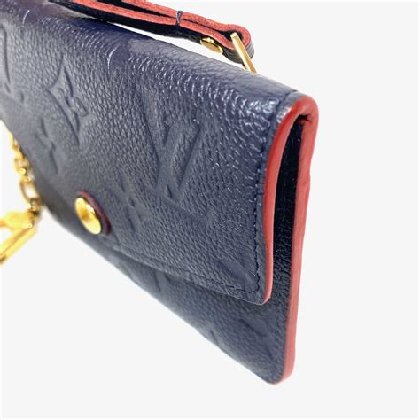 louis vuitton key pouch still made|Louis Vuitton empreinte key pouch.